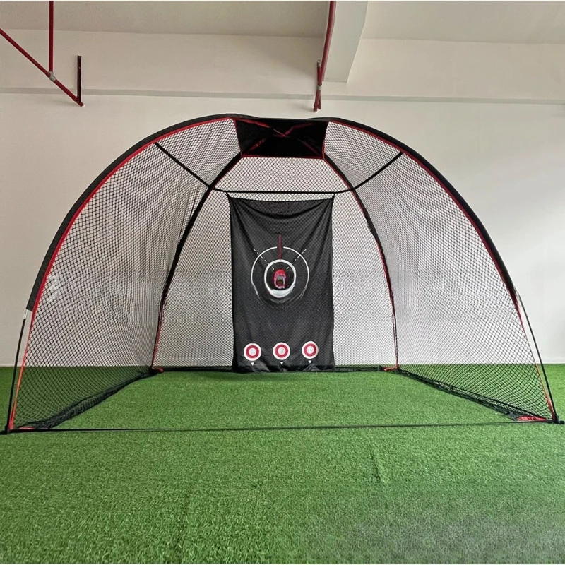 

New indoor and outdoor golf practice batting net