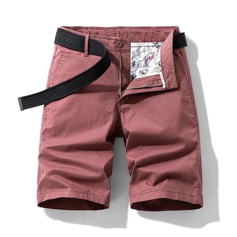 Pantaloncini Cargo nuovi estivi da uomo Multi colori larghi dritti Casual All-Match pantaloni medi pantaloncini da alpinismo alla moda