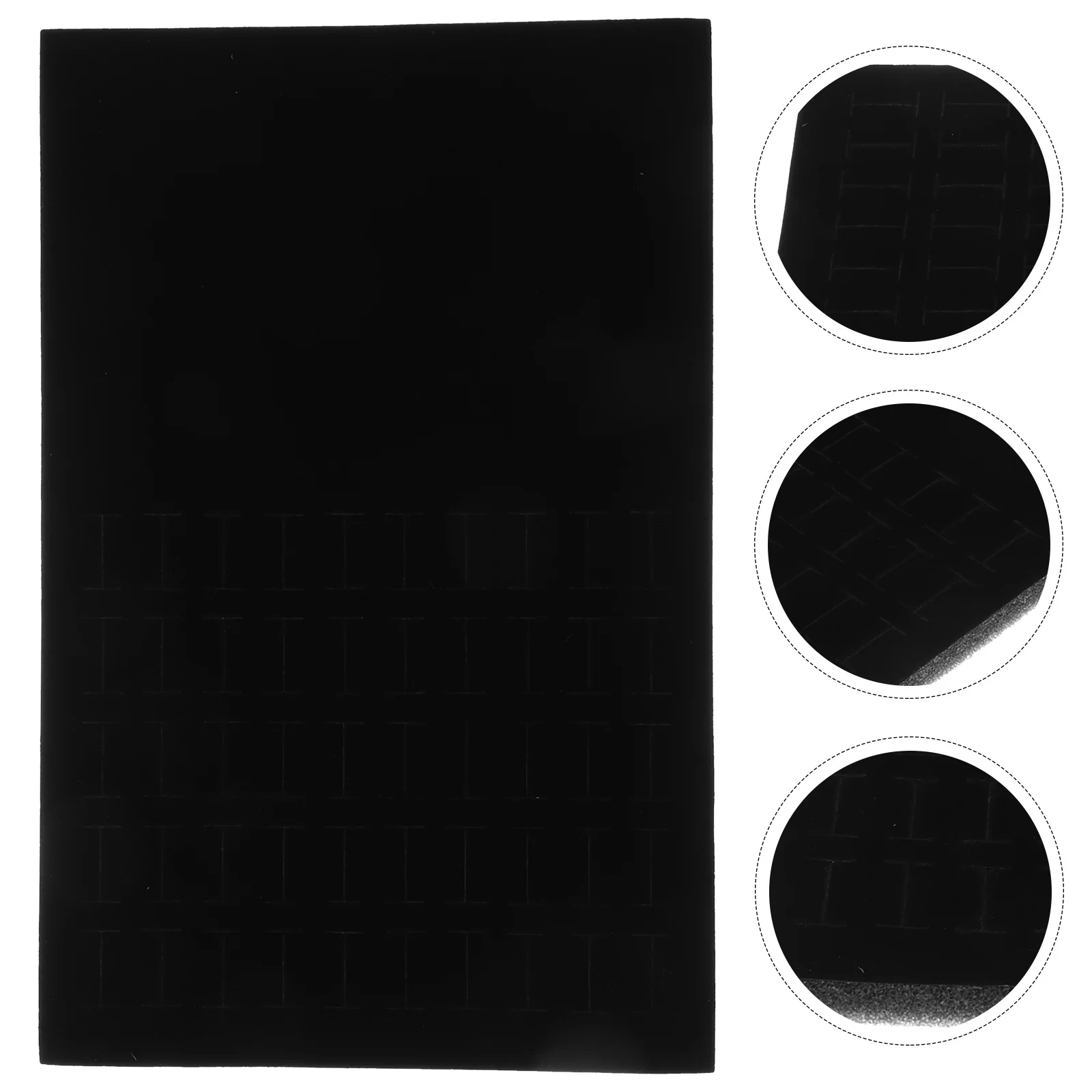 

Jewelry Box Sponge Insert Pad Soft Ring Earring Tray Insert Jewelry Storage Box Organizer Scratch Protection Ring Display