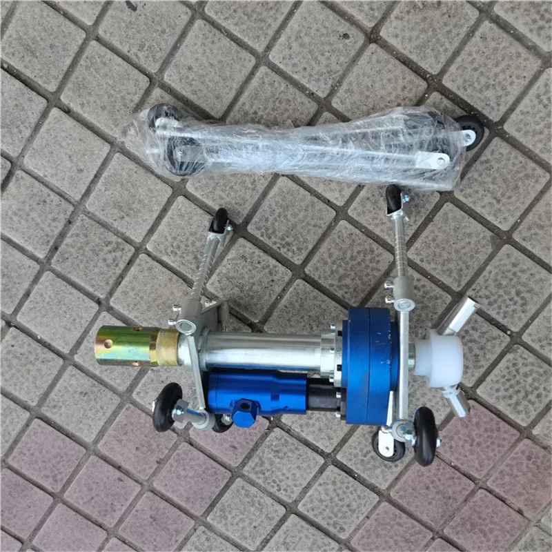 Pipe inner wall sprayer 300-900mm pipe inner paint tool, steel pipe inner wall sandblasting tool corrosion resistance