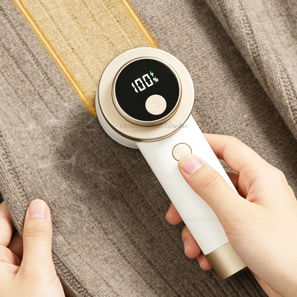 Electric Lint Shaver USB Rechargeable Powerful Clothes Lint Remover Fuzz Remover Hair Ball Trimmer For Clothes Sweater Fabric