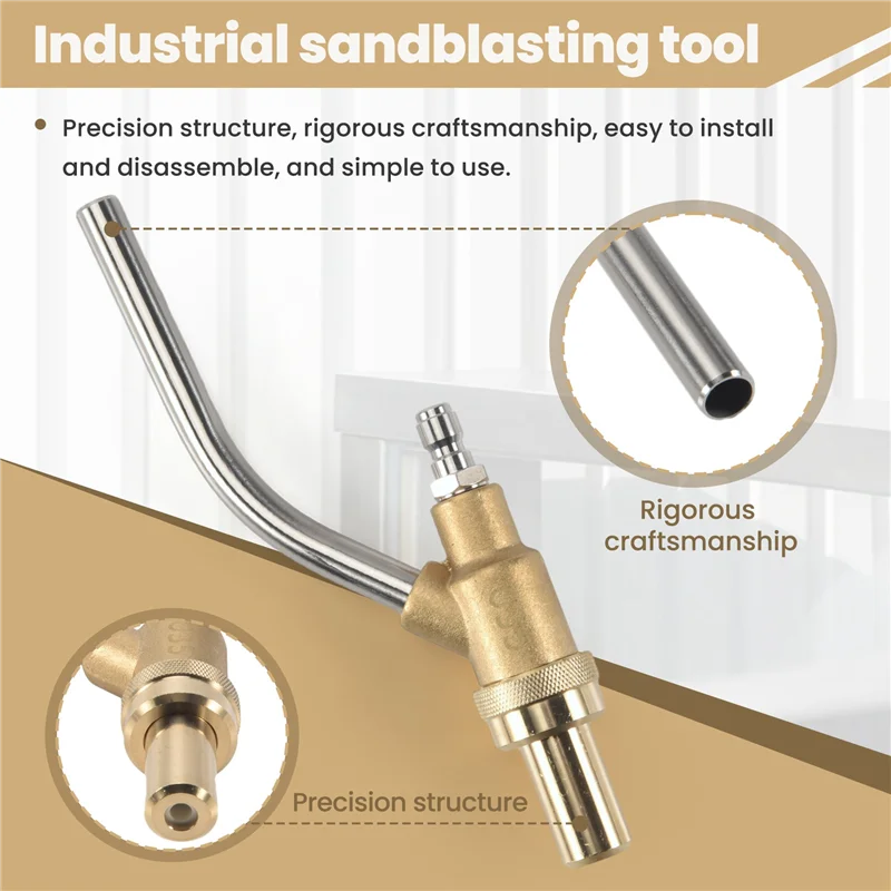 

A01F-Industrial Sandblasting Tool Nozzle, Wet Sandblasting Tool Accessories-1Pcs