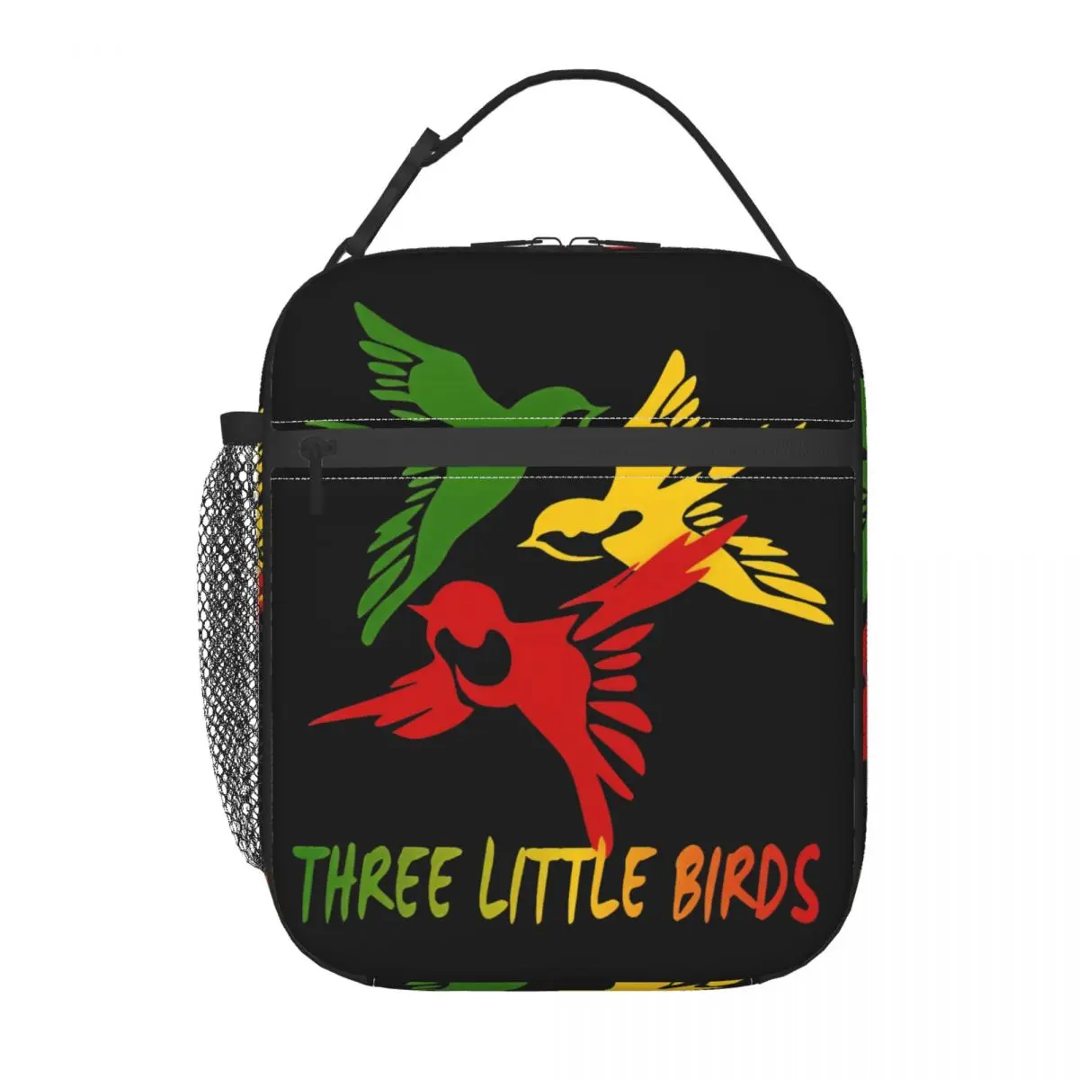 

Three Little Birds Insulated Lunch Bag Tote Food Handbag