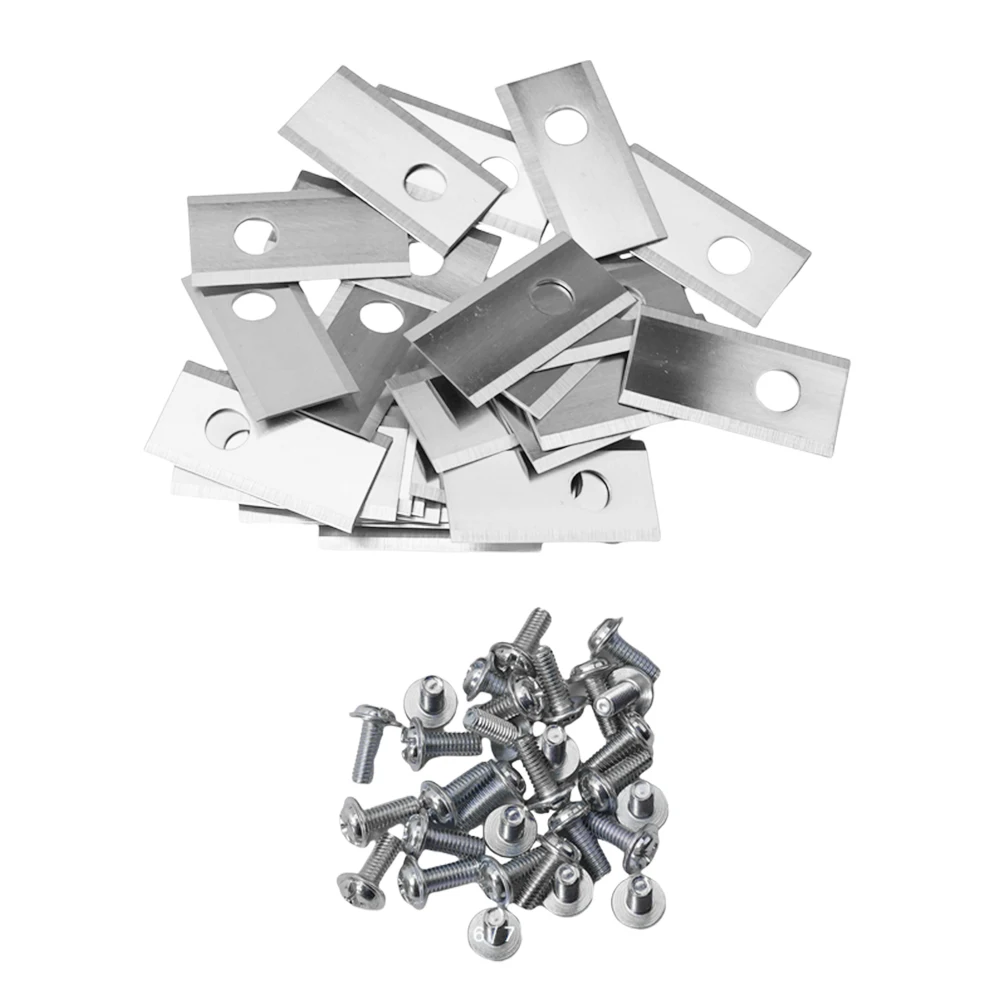 

18Pcs Blades Replacement Stainless Steel Lawn Mower Cutting Blade Set Robotic Lawn Mowers Replacement for Worx Landroid