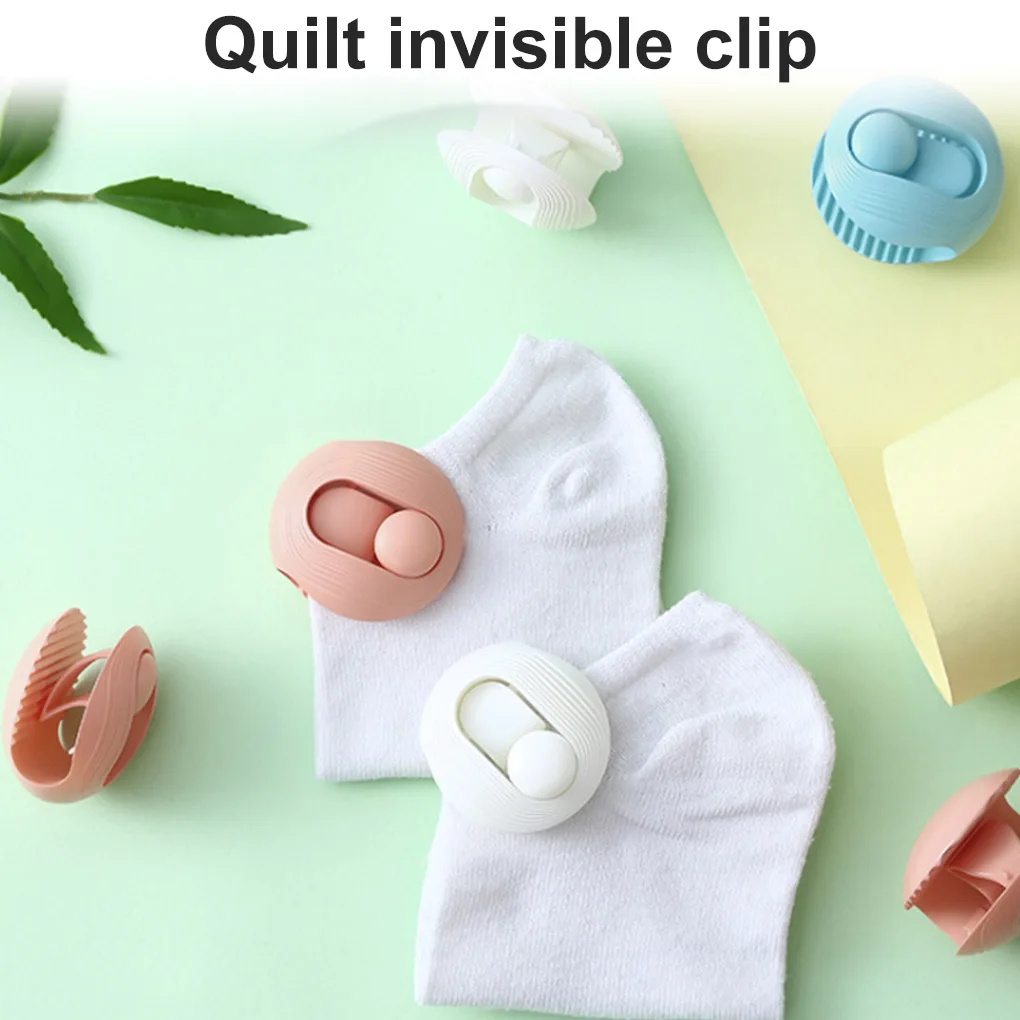 6Pcs Home Quilt Holder Household Safety Bed Cover Sheet Buckle Clips Buckle Non Slip Fixer