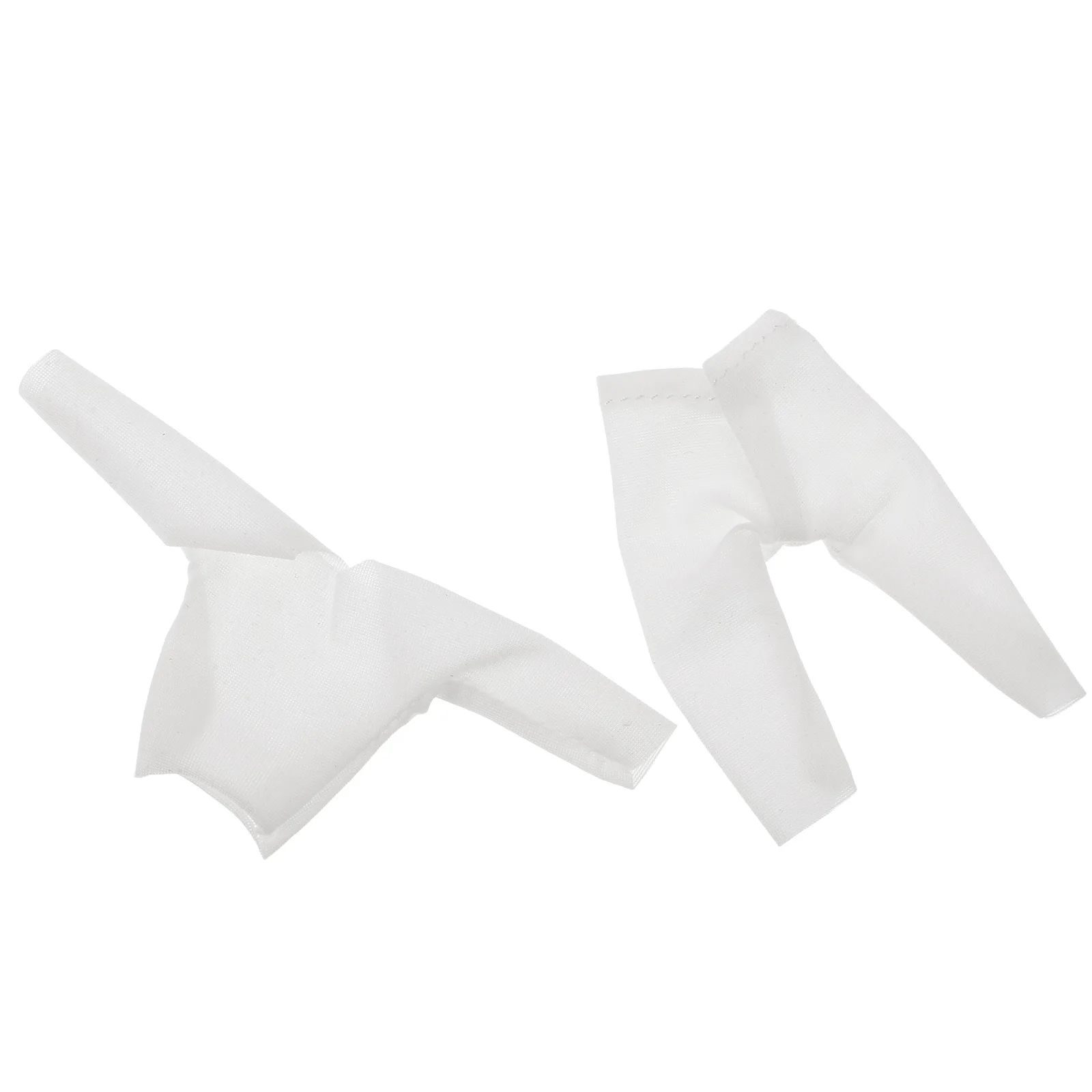 

Elastic Low Collar Shirt 1:12 Scale White Autumn Wear Anti-Staining Long Sleeve Ob11 Baby Clothing Bjd Replacement