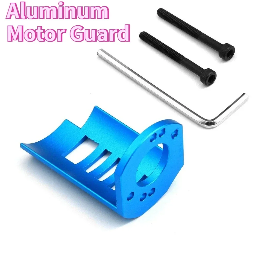 Remote Control Car Aluminum Motor Guard 1/10 scale For Tamiya WR02 GF01 G601 Chassis Custom Size RC Upgrade Protector Accessory