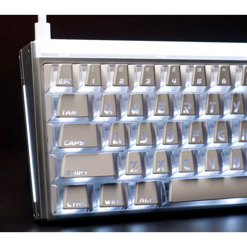 prism-keycaps-oem-profile-translucent-large-character-pbt-surface-printed-keycaps-for-magnetic-mechanical-keyboards