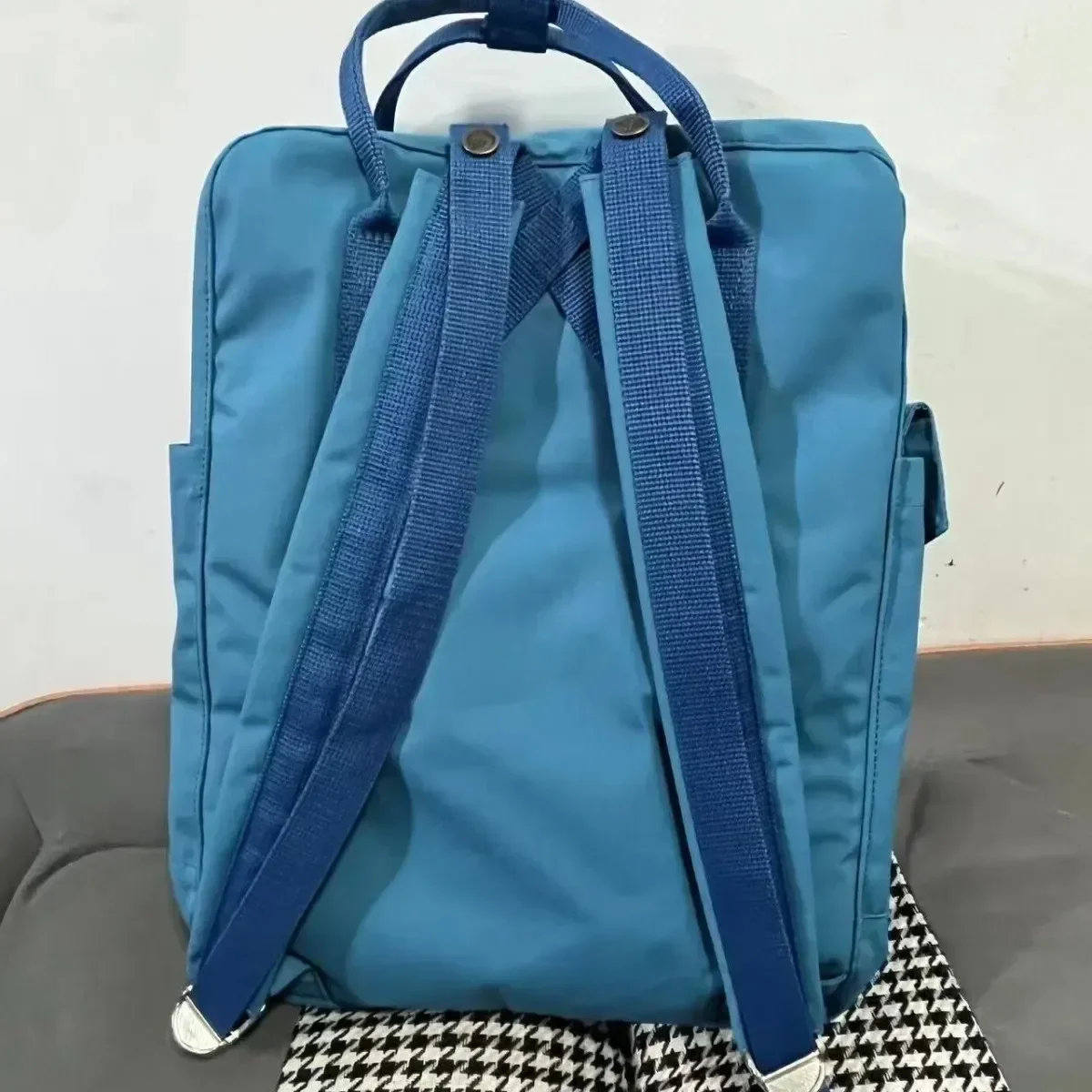 Fjallraven Arctic Fox Kanken No2 حقيبة ظهر سوداء حقيبة كمبيوتر G-1000 حقيبة سفر كاجوال للاستخدام الخارجي #2