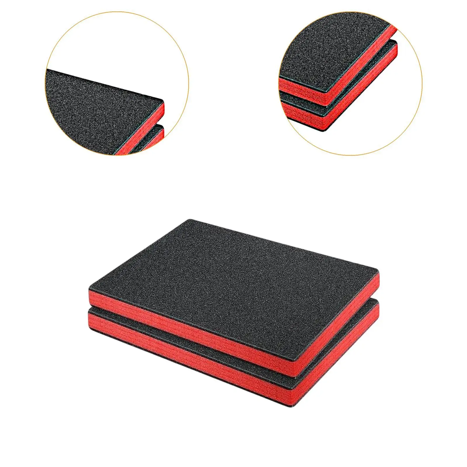 Tool Box Foam Inserts Cuttable Foam Sheets Packing Foam Pads DIY Sponge Shockproof Sponge for Shipping Padding Transporting