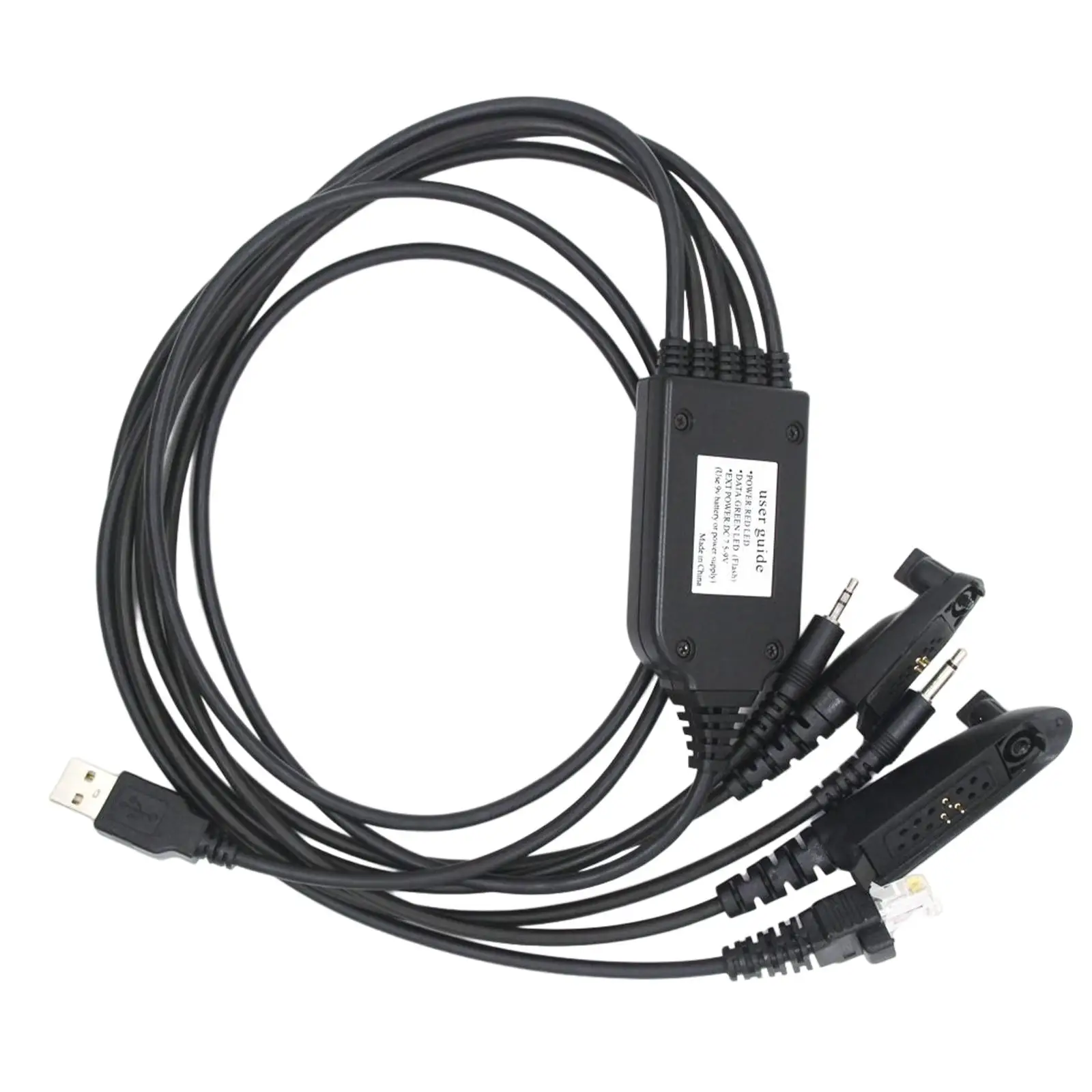 

5 in 1 USB Programming Cable with 5Pcs Different USB Program Cable