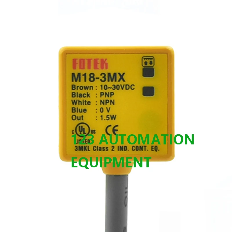 Authentic New FOTEK M18-3MX+MR-1 R18-10X 30XB 30X Ultra Short Photoelectric Sensor Switch