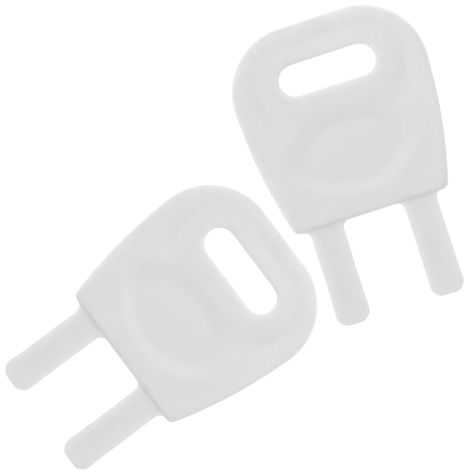 

2 Tissue Box Keys Plastic Toilet Paper Dispenser Replacement Key Set Commercial Roll Towel Unjam Easy Open 500pcs Lasting