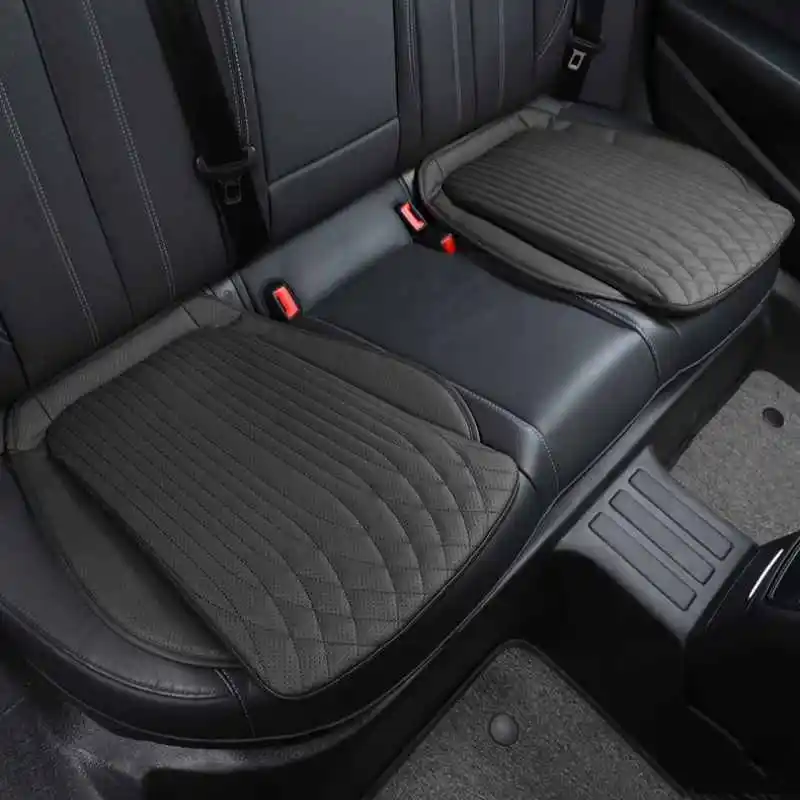 2023 New Car Seat Cushion Breathable Leather Commercial Vehicle Non-slip Support Pad Luxury Car Interior Seat Styling Mat