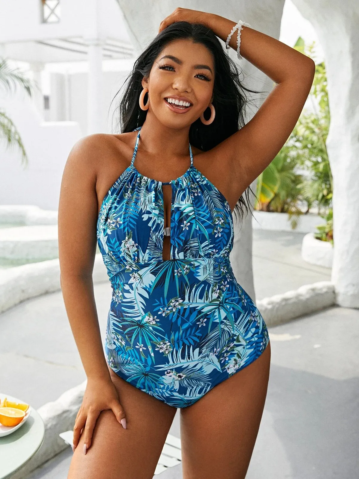 Plus Size Swimwear Women Tankini 2023 Sexy Bikini Desire One Piece Swimsuit Summer Beachwear Bathing Suit Female Monokini 4XL