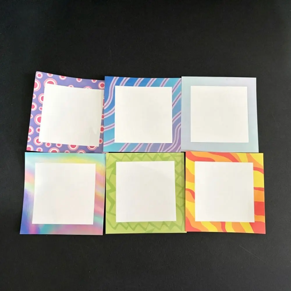 6/12Pcs Assist Aligning Diamond Painting Release Film 10cm Protective Frame Diamond Painting Alignment Tools 6 Patterns Reusable