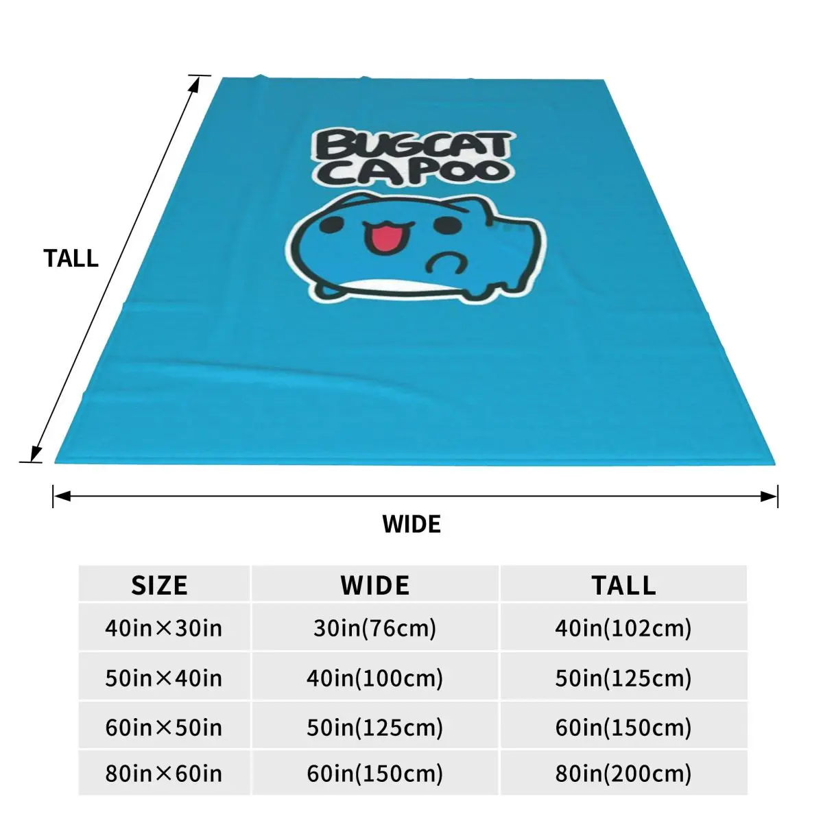 Comic Cat Bugcat Capoo Bug Cat Blanket Flannel Sofa Throw Blanket Breathable for Couch Bedding Office Throws Bedspread Quilt