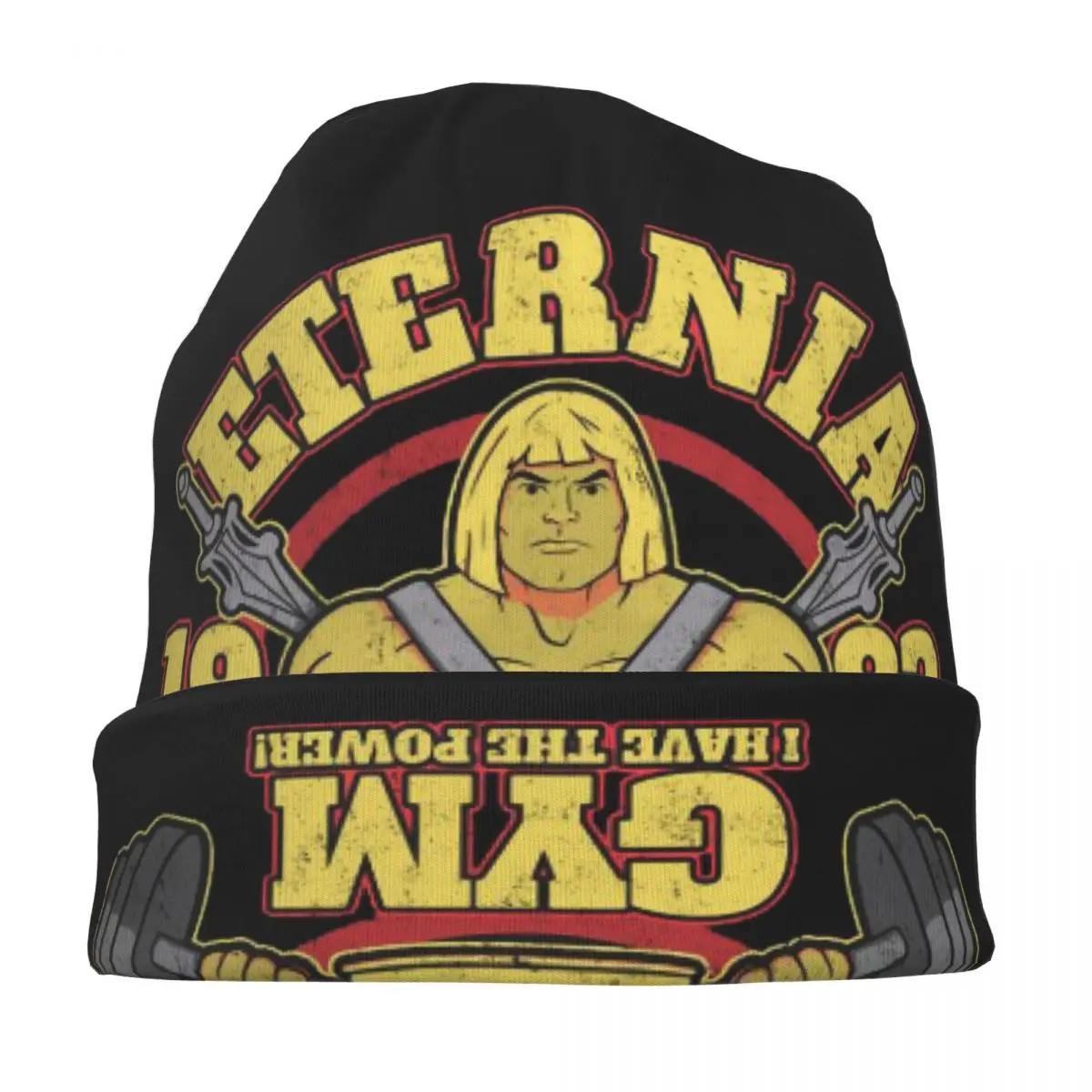 He-Man Eternia Graphic Knitted hat for men and women Masters Of The Universe Gift Unisex winter warm brimless urinal hat