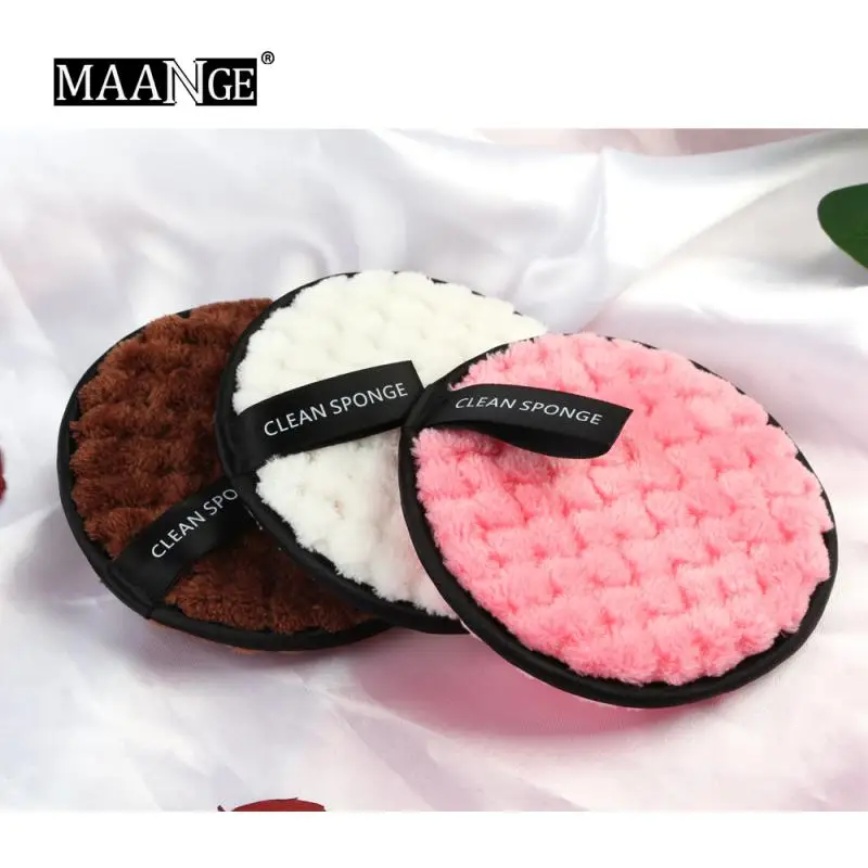 Faser Make-up Entferner Pad wieder verwendbares Gesicht sauber Schwamm Stoff Handtuch kosmetische Puff Make-up Zubehör