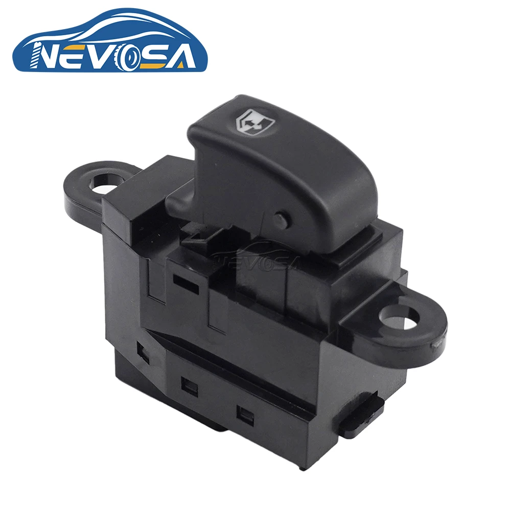 NEVOSA 93580-4A000 Car Passenger Side Power Window Switch Single Regulator Button For HYUNDAI H1 STAREX 2001 2002 2003 2004 2005