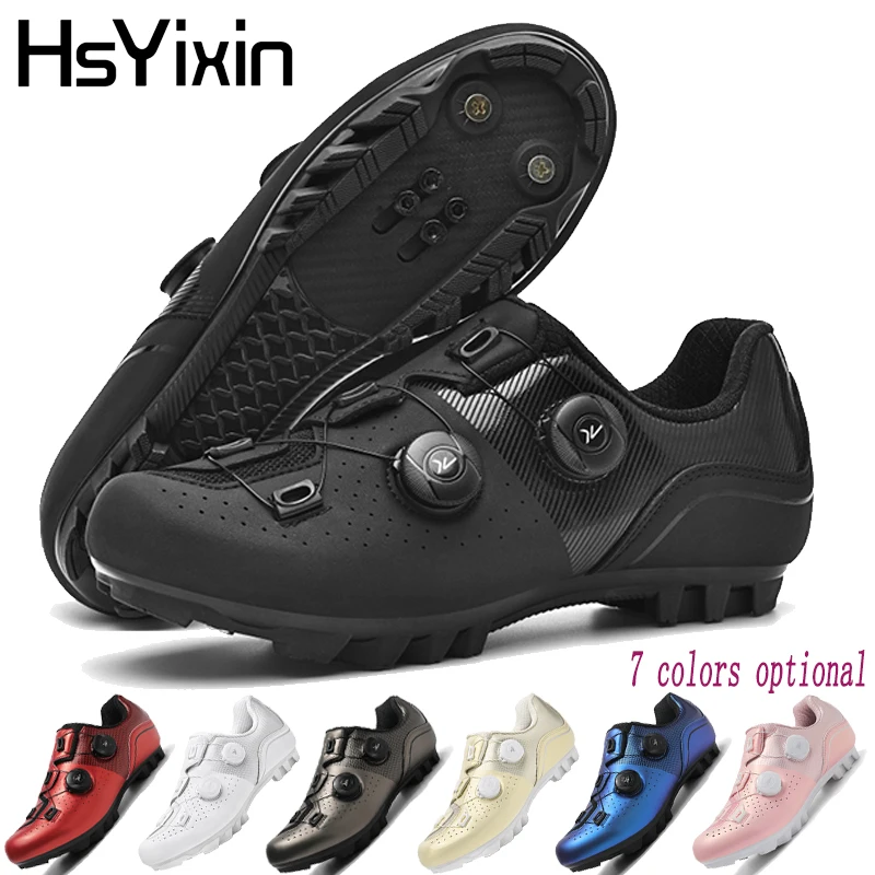 

MTB Cycling Shoes Breathable Mountain Bike Shoes Men Women Flat Road Riding Shoes Flat Bike Sneakers 7 Colors Available