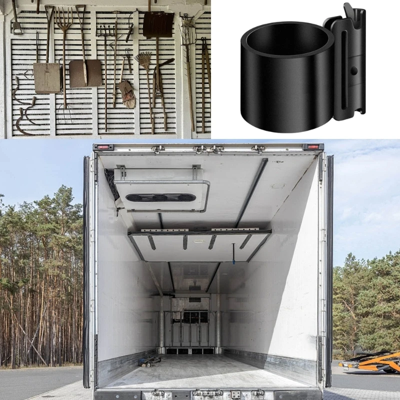 

Permanent Metal Veneered EMAIL Track Tool Rack Spring Filled Clamps for Quick Installation on UNKNOWN Track Single Slot M4YD