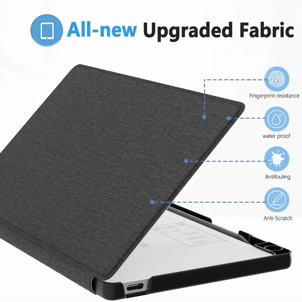 

Auto Wake/Sleep 7.3 Inch Case Wear-resistant Anti-fall Folio Cover Waterproof with Pen Slot for reMarkable Paper Pro Move 2025