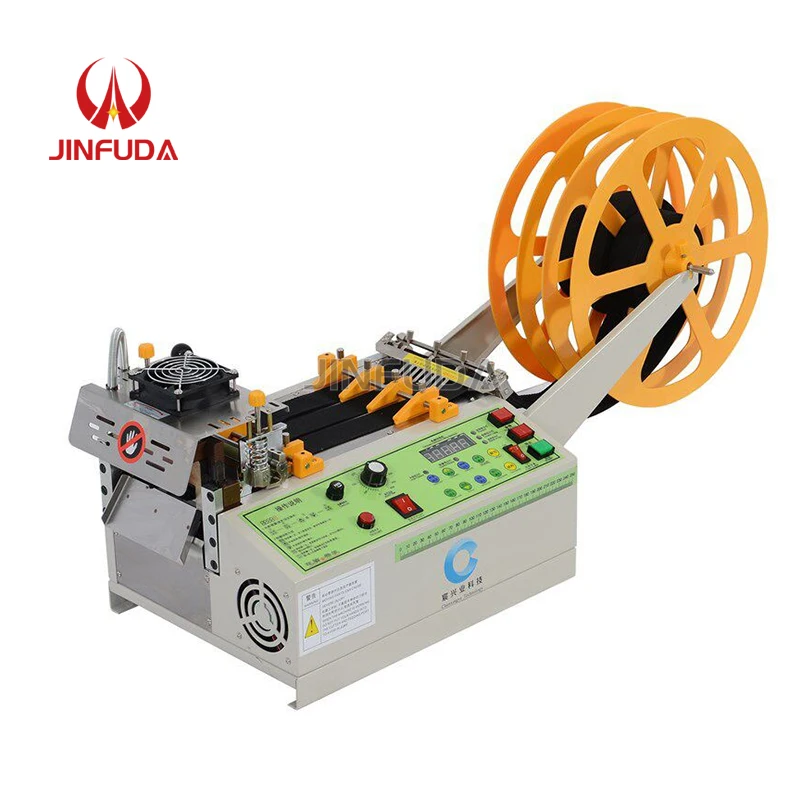 Factory Offer Ribbon Tape Cutting Hole Punching Elastic Band Cut and Punch Cutting Machine