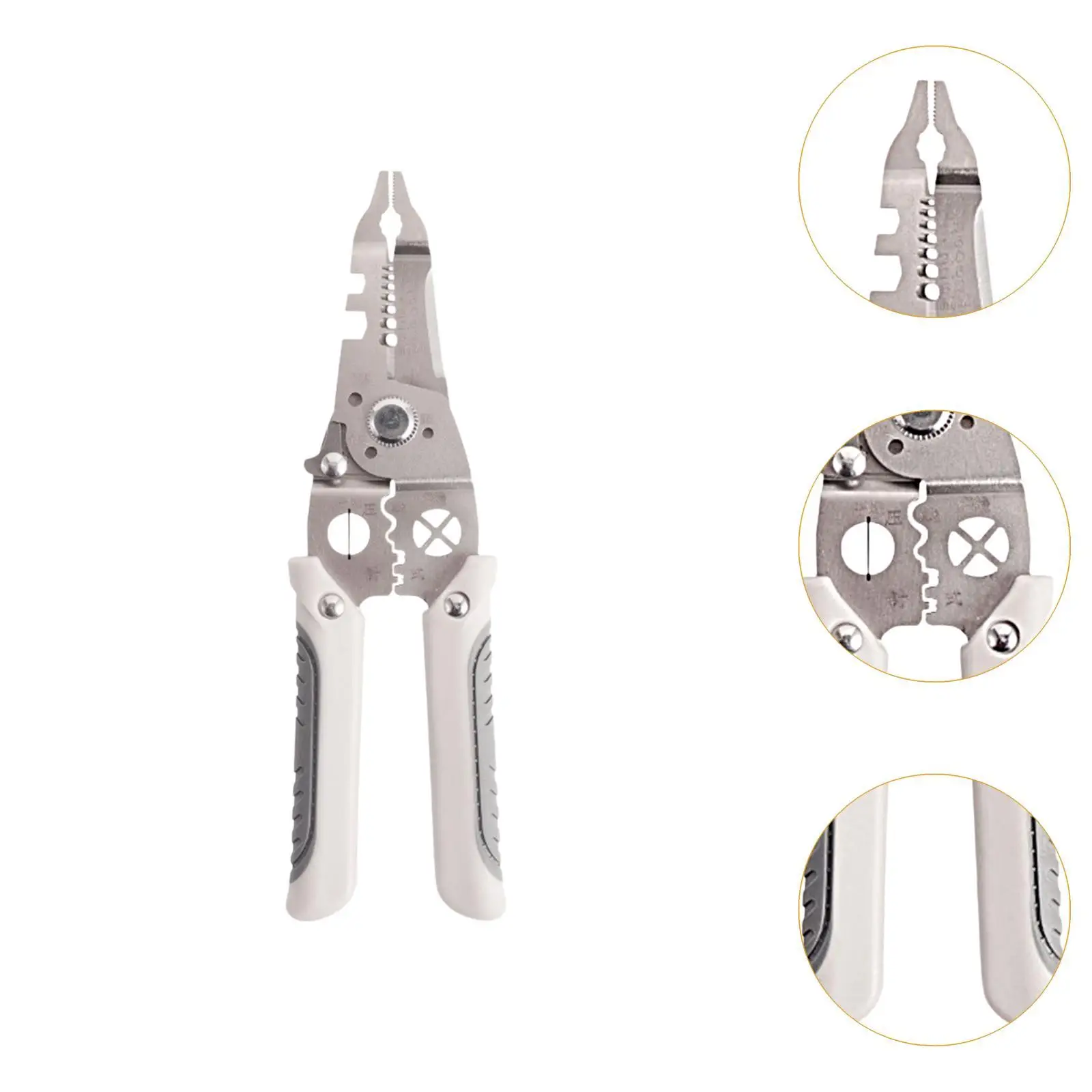 Multifunctional Wire Strippers Cable Cutting Tool Electricians Hand Tool Wire Pliers Tool Wire Cutter for Crimping Splitting