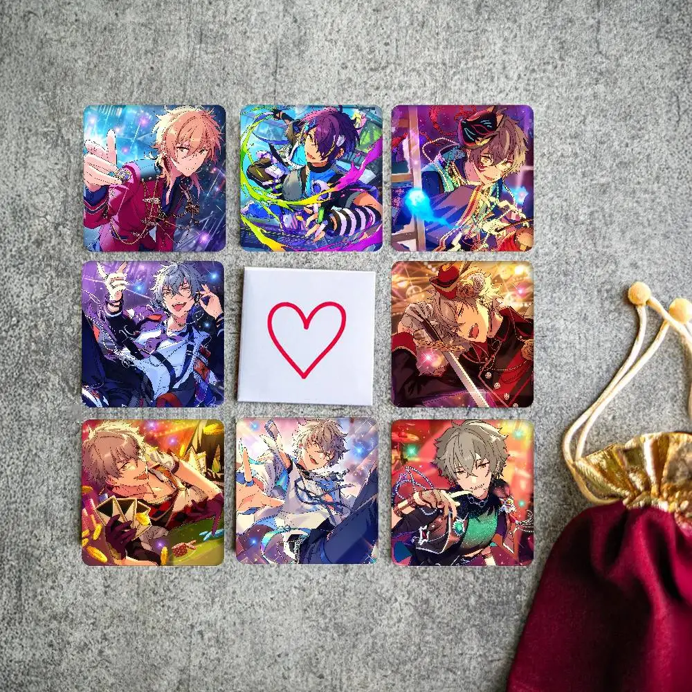 O-Ogami K-Koga Photo Fridge Magnet Square Stickers Personalize Home Decor Souvenirs Gift