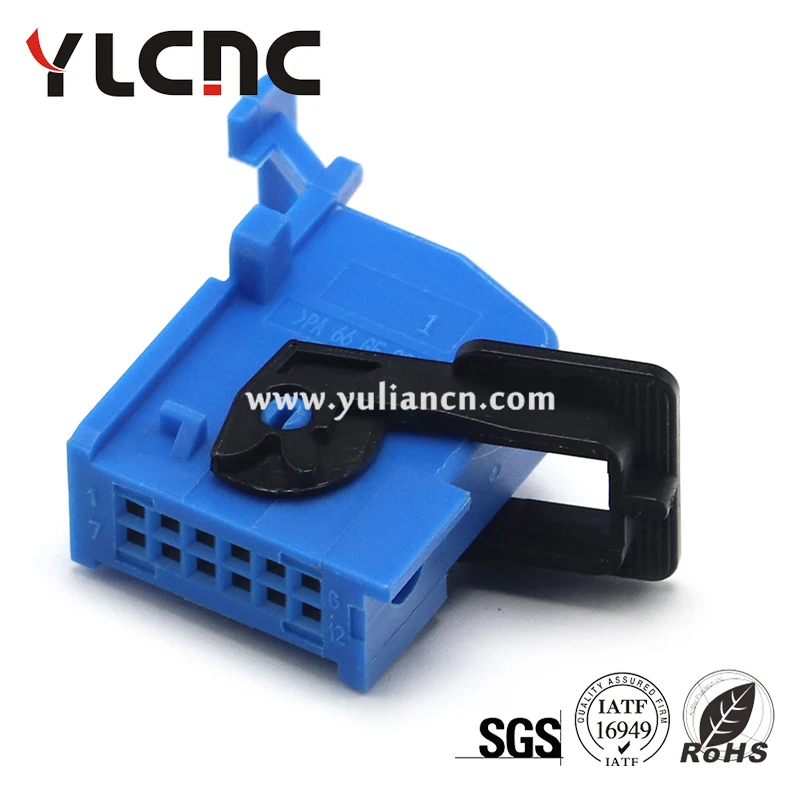 YLCNC Factory Direct Sales 1Pcs 12Pin Auto ECU Connector Air Conditioning Control Plug For Renault Peugeot Citroen 3-967415-1