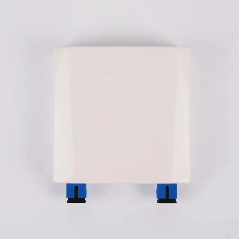 Factory Price Small Desktop FTTH 86 Access Wall Socket Distribution Box Fiber Optic Terminal Box Equipment
