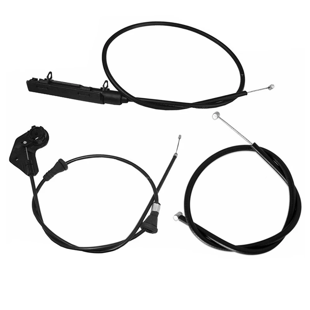 

​3PCS Engine Hood Release Bowden Cable For BMW E46 320I 323I 98-05 51238208442