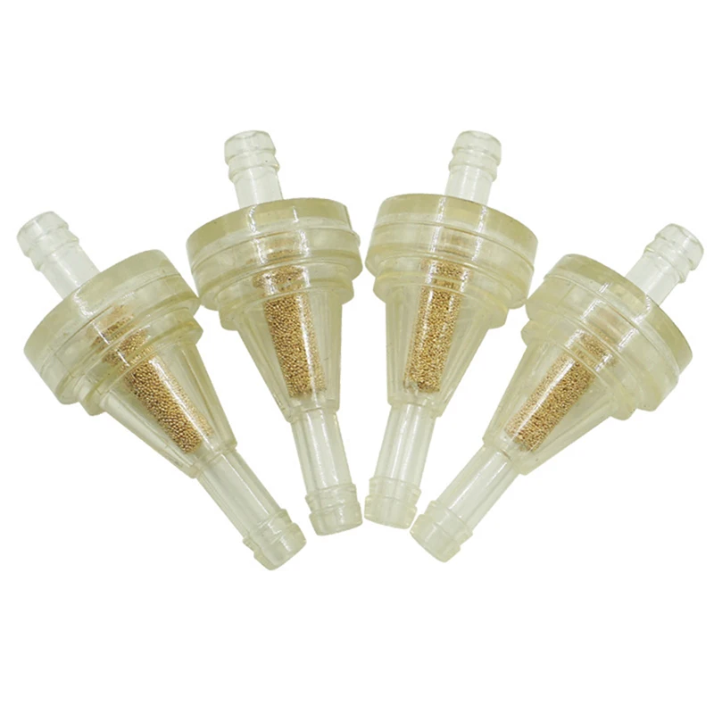 

Fuel Filter Copper Core Inline Fuel Filter Universal Small Fuel Filters for 3mm Fuel Line Gas Engine Motorcycles