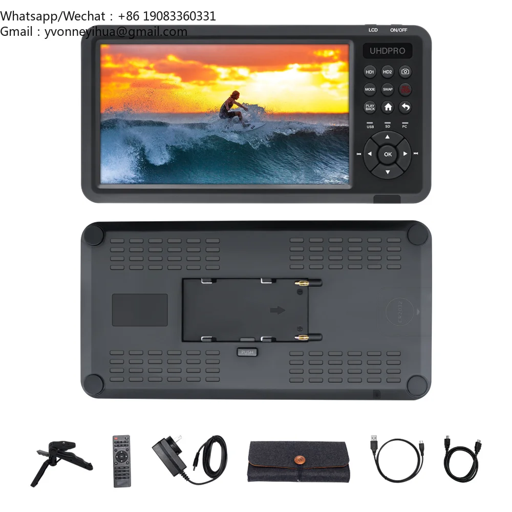 Premium 1080P Video Grabber Standalone 7 Inch Monitor Capture Device Dual HDMI 4K60 Input Wholesale Bulk Factory Direct Unit
