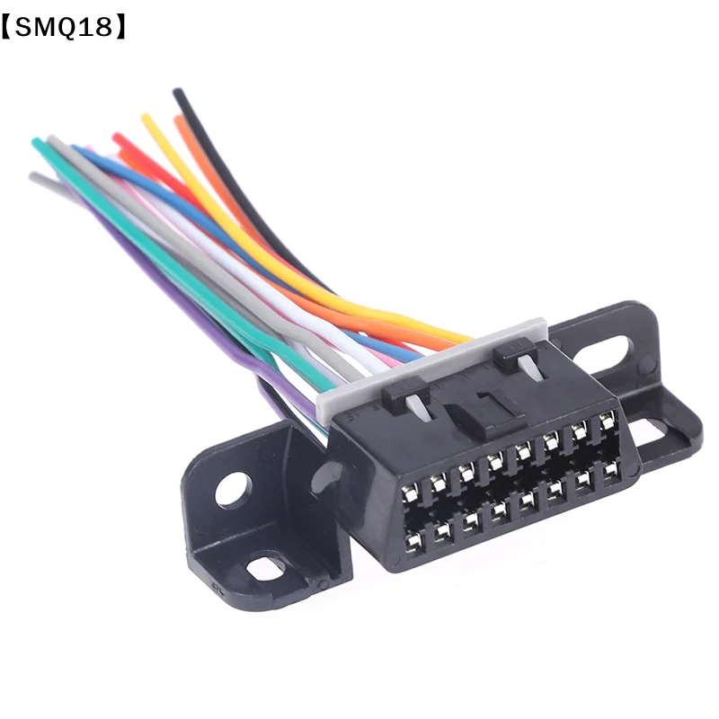 16 Pin OBD2 Cable Female Extension Connector OBD 2 Adapter Cable【SMQ】