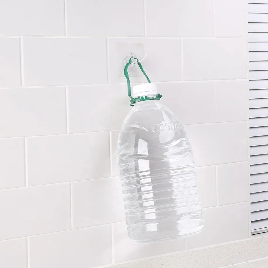 Picture 6: Adhesive Razor Hook Shaving Shaver Shelf Storage Holder for Bathroom Kitchen Organizer