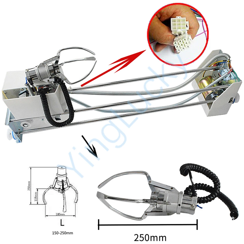 71cm Crane claw kit Gantry Vending LCD PCB Crane Machine Full Kit Doll Crane Game PCB Coin Acceptor Reward For Build Claw Machin