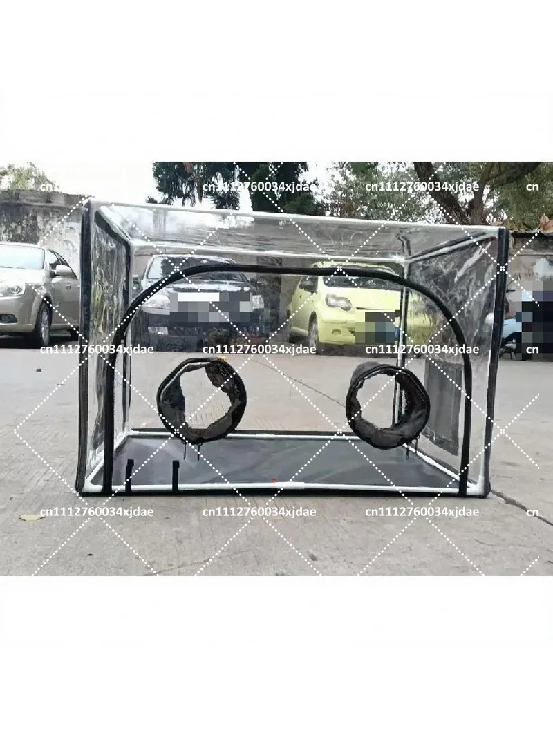 Large Still Air Box Mushroom Grow Bag Mycology Ventilation Hood Propagation Station