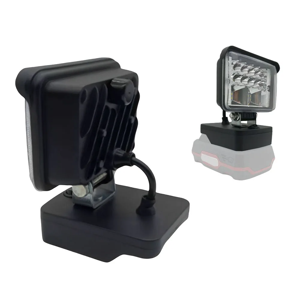 LED Work Light Designed for Parkside X20V TEAM Cordless System 20V Battery Powered 1200LM Output Rotatable Head