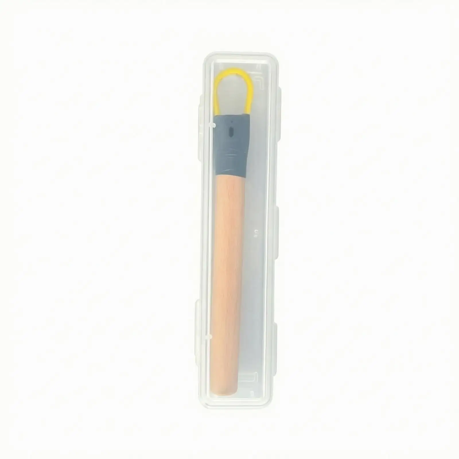 Clay Pottery Tools Ceramic Polishing Bar Wooden Handle for Smoothing and Trimming