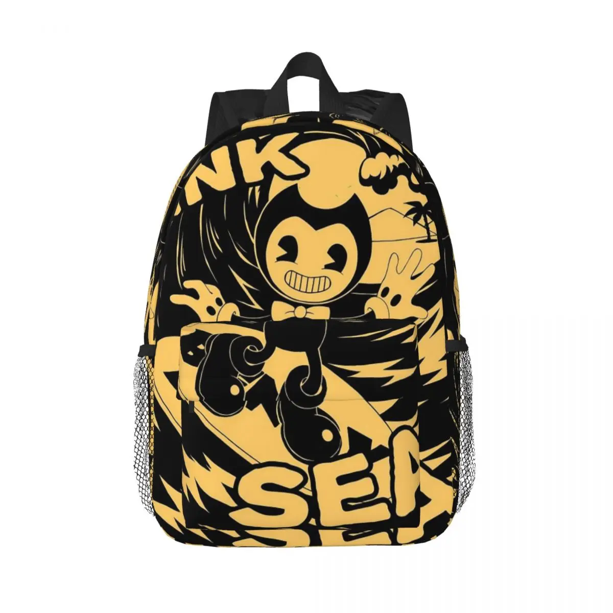 

B-Bendy-s And The Ink Machine Game Backpack Hot Sale Daypack Boys Girls BookBag Shoulder Bags for Men Women Children School Bag