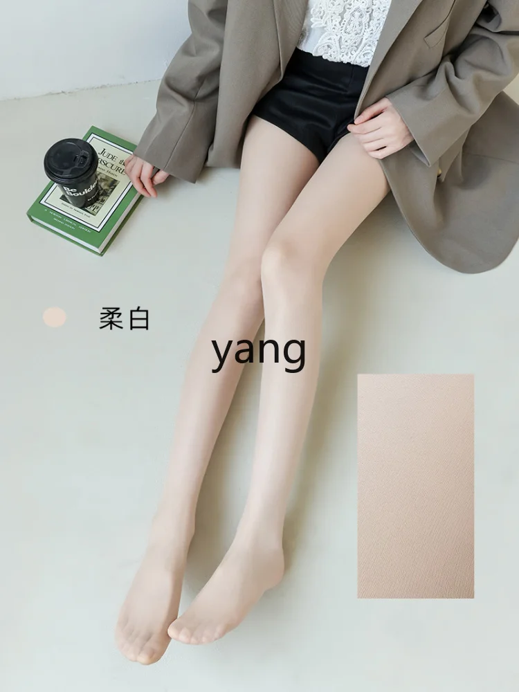 LMM2 double stockings women's summer knee socks anti-slip anti-hook knee socks