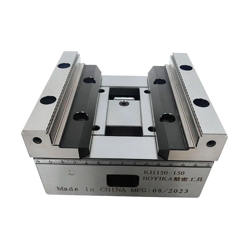 

H150-150 150 Width Self Centering CNC Vise Precision Grinding Hardened Steel Vice