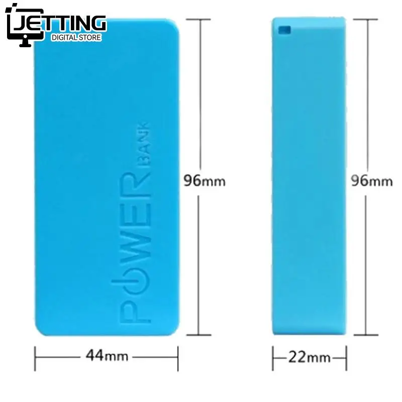 Portable DIY Mobile Power Bank For 5600mAh 18650 Battery General Charger External Backup Battery Charger Case With Key Chain