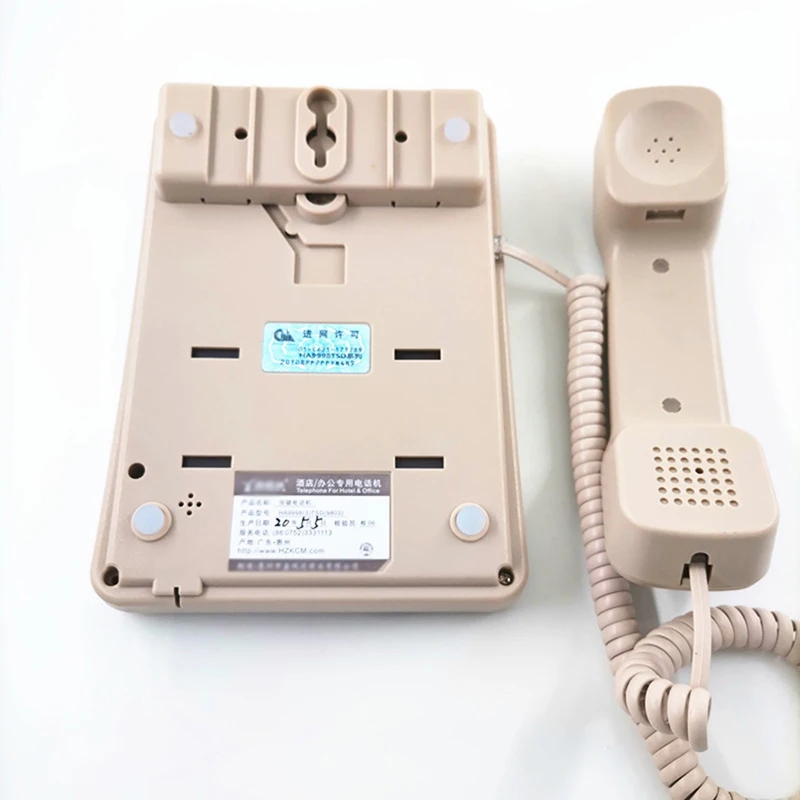 Corded Phone One Button Dial Alarm Emergency Alert Landline Phone System for Home Office School Kindergarten Prison Bank