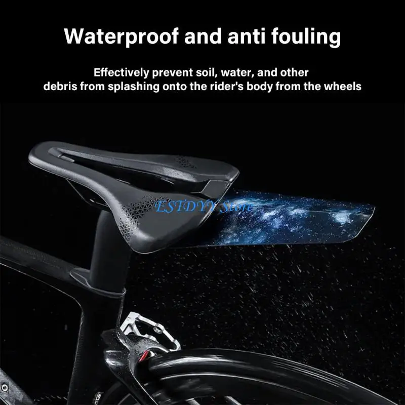 

G6DE Quick Release Bike Mudguard Mud Guard Quick Release Mud Guard Mountain Bike Mudguard Quick Disassembly Bike Mudguard