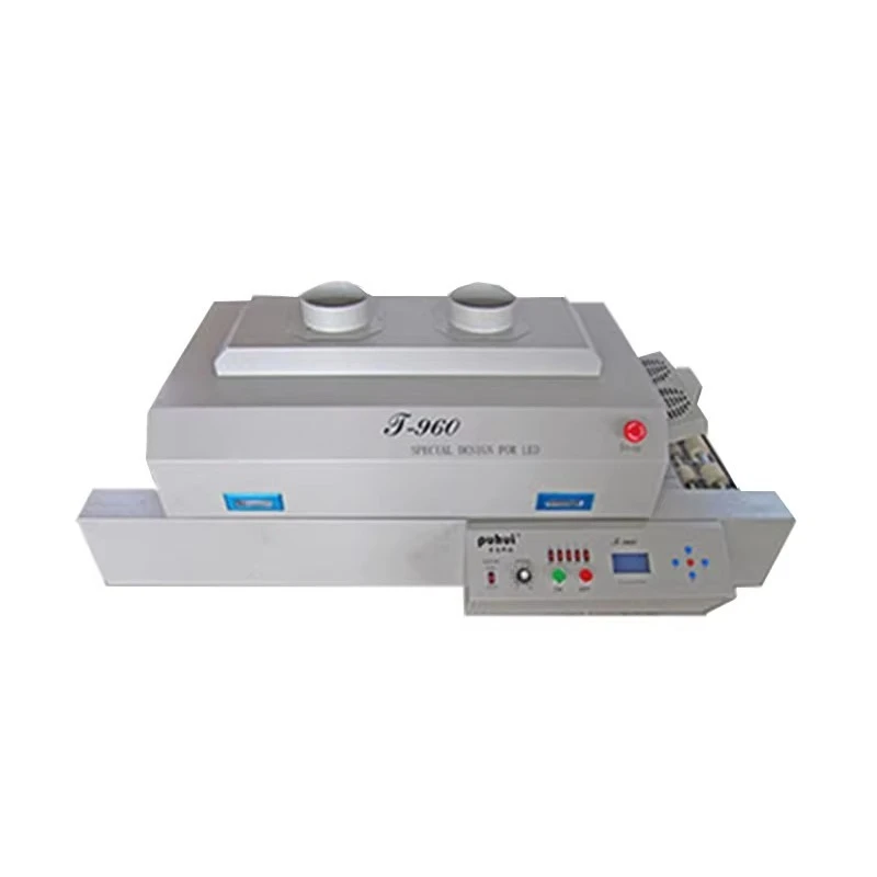 

Pcb Reflow Oven T960 , Lead Free LED Reflow Oven 4.5kw, 960*300mm, 220V~380V,