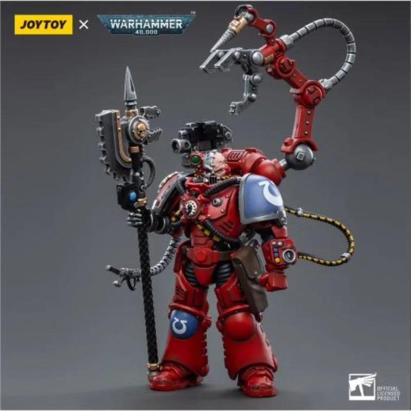 [Товары в наличии] игрушка JOY TOY 1/18 Warhammer 40K экшн-фигурка Ultramarines модель Primaris Techmarine Игрушки для мальчиков Рождественский подарок