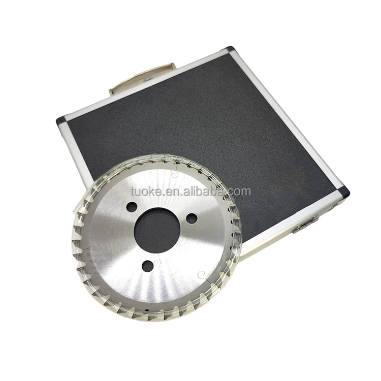 TUOKE TK705 Industrial Grade PCD Saw Blades for Woodworking 160x4.3/3.2x45z36 Diamond Blade High Frequency Welded Construction